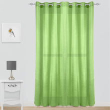 Cargar imagen en el visor de la galería, Cortinas modernas translucidas - Verde