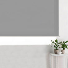 Cargar imagen en el visor de la galería, Estor Enrollable Translúcido Liso Gris