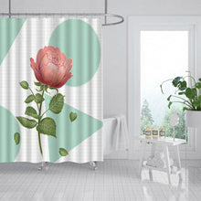 Cargar imagen en el visor de la galería, Cortina de Baño Impermeable, Anti moho- Rosa