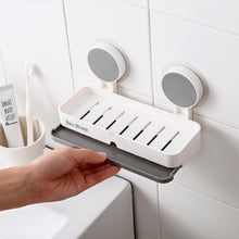Cargar imagen en el visor de la galería, Jabonera de Baño con Escurridor Extraíble para Baño, Ducha, Lavabo