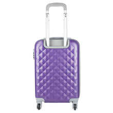 Cargar imagen en el visor de la galería, Maleta de estructura rígida - Modelo Cubo - Morado