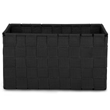 Cargar imagen en el visor de la galería, Pack de 3 Cajas de Almacenaje Decorativas- Negro