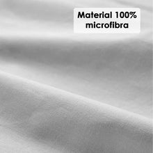 Cargar imagen en el visor de la galería, Sábana Bajera Ajustable 100% Poliéster, Elástica, Suave y Transpirable. Gris Claro
