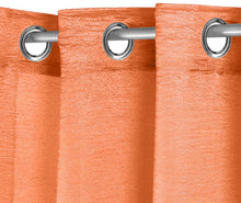 Cargar imagen en el visor de la galería, Cortinas modernas translucidas - Naranja