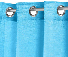 Cargar imagen en el visor de la galería, Cortinas modernas translucidas - Turquesa