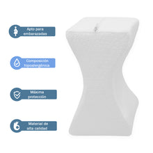Cargar imagen en el visor de la galería, Almohada ortopédica viscoelástica para piernas
