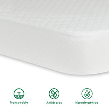 Cargar imagen en el visor de la galería, Protector de colchón de Rizo 100% Poliéster-Cama 90