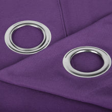 Cargar imagen en el visor de la galería, Cortinas Translúcidas de Salón 140x260cm, 2 Piezas- Lila