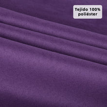 Cargar imagen en el visor de la galería, Cortinas Translúcidas de Salón 140x260cm, 2 Piezas- Lila
