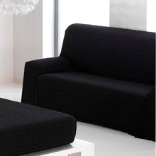 Cargar imagen en el visor de la galería, Colcha multiusos, plaid - Liso Negro