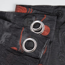 Cargar imagen en el visor de la galería, Cortinas Doble Visillos para Ventanas - 2 Piezas de 150x260cm (NEGRO)