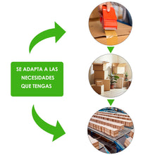 Cargar imagen en el visor de la galería, Cinta de embalaje adhesiva de alta resistencia 48mm de Ancho - Marrón