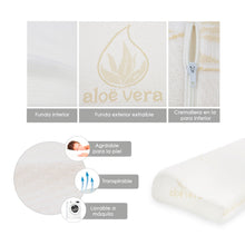Cargar imagen en el visor de la galería, Almohada cervical viscoelástica - 70 x 33 cm