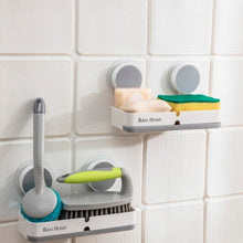 Cargar imagen en el visor de la galería, Jabonera de Baño con Escurridor Extraíble para Baño, Ducha, Lavabo