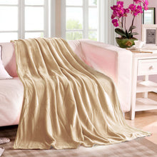 Cargar imagen en el visor de la galería, Manta Terciopelo Suave, Manta Coral- Vainilla