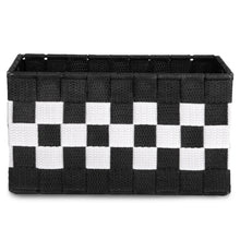 Cargar imagen en el visor de la galería, Pack de 3 Cajas de Almacenaje Decorativas- Blanco-Negro