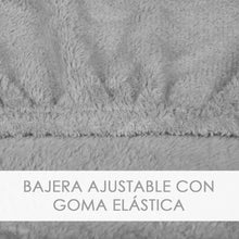 Cargar imagen en el visor de la galería, Juego de sábanas Coralina de 3 Piezas, Polar Térmica, Extra Suave - Rombo Gris
