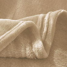 Cargar imagen en el visor de la galería, Manta Terciopelo Suave, Manta Coral- Vainilla
