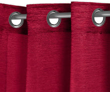 Cargar imagen en el visor de la galería, Cortinas modernas translucidas - Granate