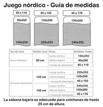 Cargar imagen en el visor de la galería, Juego de Funda Nórdica, 3 Piezas Cremallera Oculta - Espiral Beige