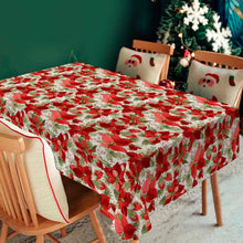 Cargar imagen en el visor de la galería, Mantel de Navidad Anti Manchas e Impermeable - Color F