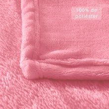 Cargar imagen en el visor de la galería, Manta para Perros, Gatos y Mascotas de Terciopelo- Rosa