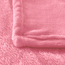 Cargar imagen en el visor de la galería, Manta Terciopelo Suave, Manta Coral- Rosa