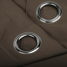 Cargar imagen en el visor de la galería, Cortinas Opacas, Blackout, Térmicas Aislantes del Frio y del Calor- Marrón