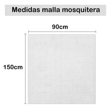 Cargar imagen en el visor de la galería, Mosquitera para Ventana, Autoadhesiva, Color Blanco