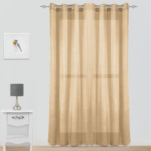 Cargar imagen en el visor de la galería, Cortinas modernas translucidas - Arena