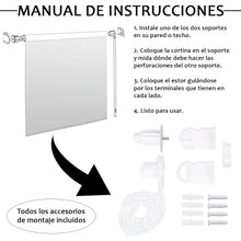 Cargar imagen en el visor de la galería, Estor enrollable opaco- Blanco