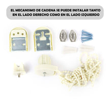 Cargar imagen en el visor de la galería, Estor Enrollable Translúcido Liso Beige