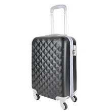 Cargar imagen en el visor de la galería, Maleta de estructura rígida - Modelo Cubo - Negro