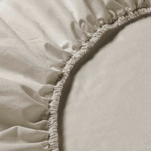 Cargar imagen en el visor de la galería, Sábana Bajera Ajustable 100% Poliéster, Elástica, Suave y Transpirable. Arena