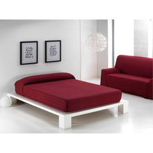 Cargar imagen en el visor de la galería, Colcha multiusos, plaid - Liso Granate