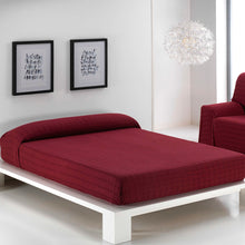 Cargar imagen en el visor de la galería, Colcha multiusos, plaid - Liso Granate