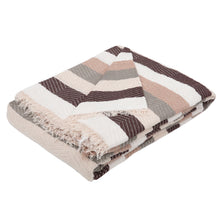 Cargar imagen en el visor de la galería, Colcha Multiusos Sofá Chaise Longue Espiga Universal 260x270cm, Forma de L- Multicolor