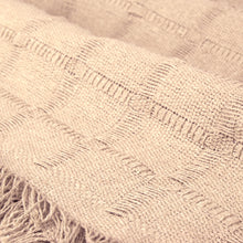 Cargar imagen en el visor de la galería, Colcha multiusos, plaid - Liso Camel