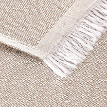 Cargar imagen en el visor de la galería, Colcha Plaid Multiusos, Jarapas para Sofá- Liso Camel
