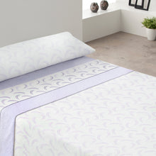 Cargar imagen en el visor de la galería, Juego de sábanas Coralina de 3 Piezas, Extra suave- Lila Azulado
