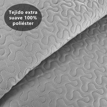 Cargar imagen en el visor de la galería, Colcha Bouti Rombos para Verano y Primavera- Grisáceo
