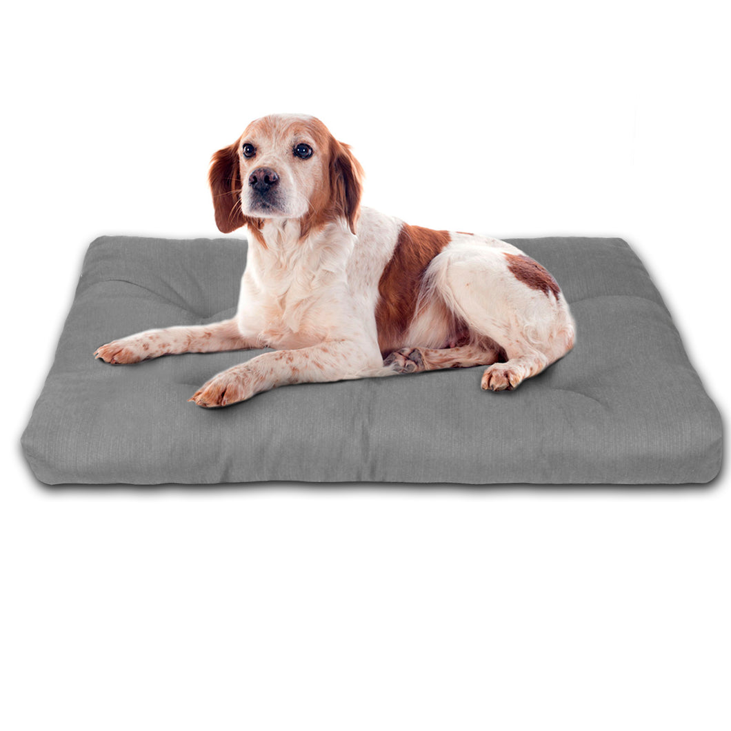 Cama de Mascota, Colchón o Colchoneta Reversible- Gris