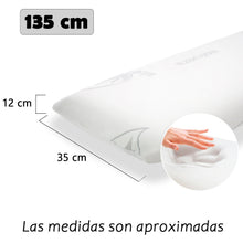 Cargar imagen en el visor de la galería, Almohada viscoelástica con tejido de Aloe Vera - 135 cm
