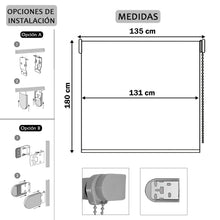 Cargar imagen en el visor de la galería, Estor Enrollable Translúcido Liso Rosa
