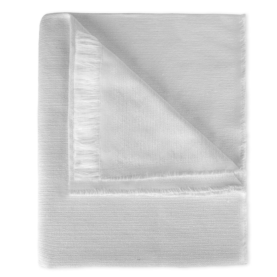 Colcha Plaid Multiusos, Jarapas para Sofá- Liso Gris Claro