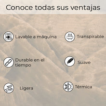 Cargar imagen en el visor de la galería, Manta Suave 130x170cm Efecto Terciopelo- Caramelo
