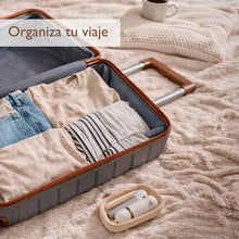 Cargar imagen en el visor de la galería, Maleta de Cabina 55x22x36cm de Polipropileno con Cerradura TSA - Gris
