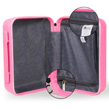 Cargar imagen en el visor de la galería, Juego de 4 Maletas de Viaje Neceser, Cabina, Mediana y Grande de Polipropileno- Rosa
