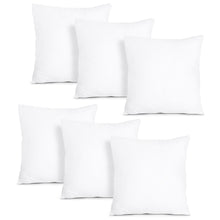Cargar imagen en el visor de la galería, Relleno de cojín de fibra hueca de alta recuperación - Pack 6 rellenos - 50x50 cm
