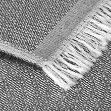 Cargar imagen en el visor de la galería, Colcha Plaid Multiusos, Jarapas para Sofá- Liso Gris Oscuro
